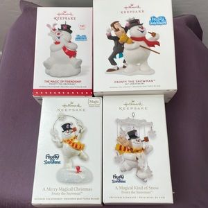 Hallmark Keepsake Frosty the Snowman Christmas ornament NIB smoke free